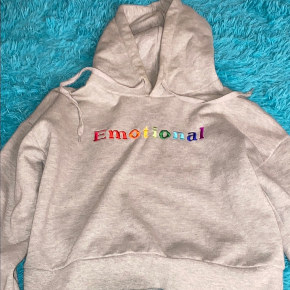 Rainbow Emotional hoodie